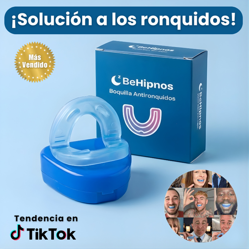 Boquilla anti-ronquidos - ¡Recomendado por profesionales!
