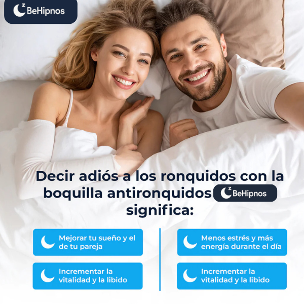 Boquilla Antirronquidos - ¡Deje de roncar ya! 🇵🇾