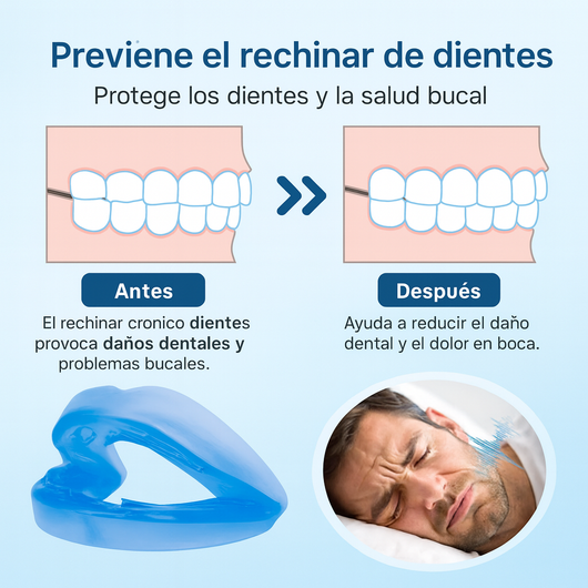 (Oferta) Boquilla anti-ronquidos ajustable - 30% OFF (Copia)